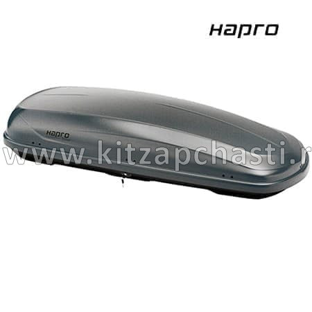 Бокс на крышу Hapro Carver III 6.6 191x81x42 410л титаниум Geely Coolray HP 28760